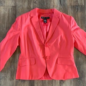 New York & Co. Size 6 Salmon Blazer